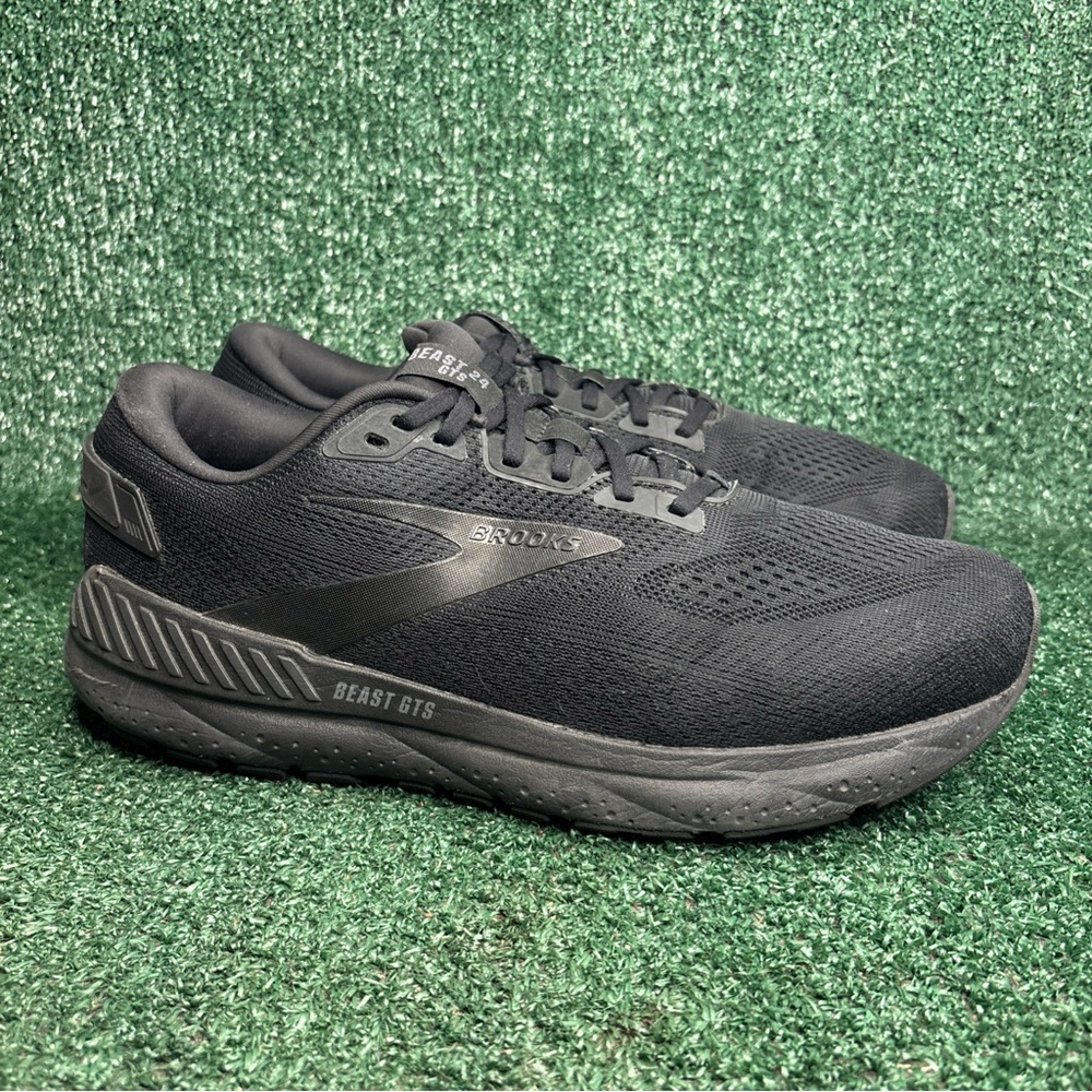 Brooks Beast GTS 24 Supportive Mens 12.5 4E Extra Wide Walking Running Shoes EUC